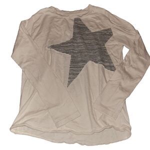 Zara kids collection star Long sleeve shirt kids size 9